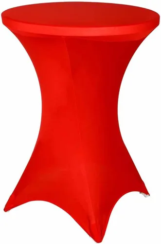 Vista 8 de BalsaCircle Mantel elástico ajustable de elastano negro de 36 pulgadas para decoración de bodas, fiestas, eventos