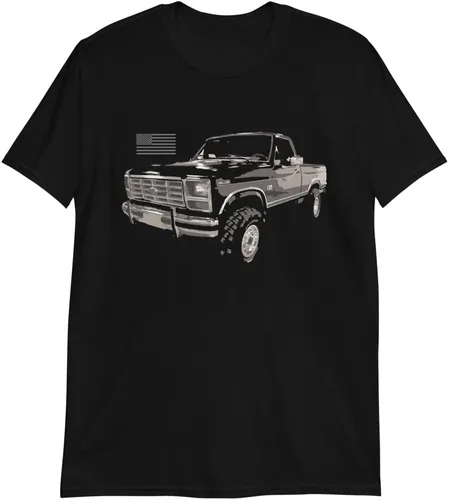 Vista 2 de Vintage 1986 Ford F150 XLT Lariat Truck Camiseta
