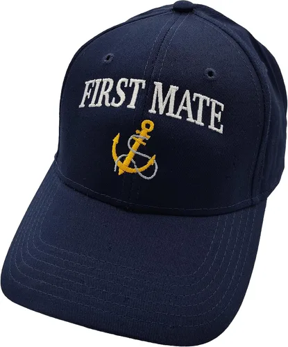 Vista 8 de Captain and First Mate Anchor - Gorras de béisbol a juego
