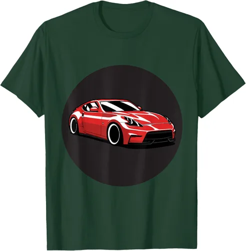 Vista 16 de 370z Car Retro Design Sport Camiseta, Blanco