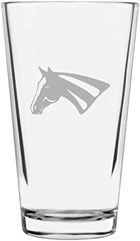 Vista 65 de Shetland Pony (cuerpo) - Vaso de pinta grabado con temática de caballo alternativo de 16 onzas