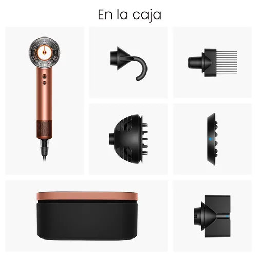 Vista 12 de Dyson Supersonic Nural™ Secador de pelo Seda ámbar