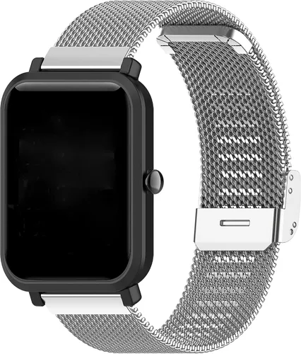 Vista 7 de E ECSEM Correas de metal compatibles con iTouch Air 3 de 1.575 pulgadas, correas de repuesto ajustables de acero inoxidable, correa de reloj