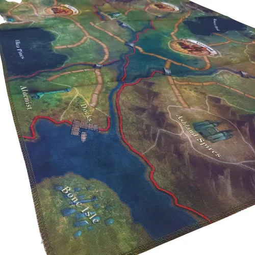 Vista 3 de Folklore - Mapa mundial de tela de gran