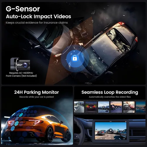 Vista 11 de S8 Gen4 Estéreo de coche Android doble DIN de 7 pulgadas con CarPlay inalámbrico y Android Auto, pantalla táctil QLED unidad principal de 8 núcleos