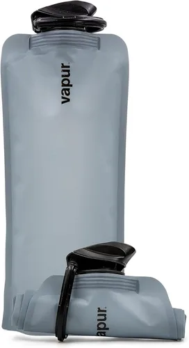 Vista 16 de Vapur Botella Flexible y Plegable de Boca Ancha Anti-Botella con Mosquetón Desmontable, Hidratación Conveniente y Portátil para Viajes y Aventuras