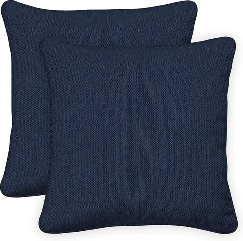 Vista 12 de Honeycomb Fundas de almohada cuadradas para exteriores, 18 x 18, paquete de 2 Boheme