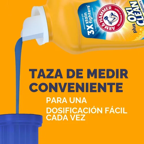 Vista 11 de ARM & HAMMER Detergente líquido para ropa Plus OxiClean