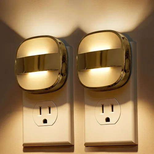 Vista 9 de L LOHAS LED Motion Sensor Night Light, Plug in Night Light, 3CCT 2 Pack