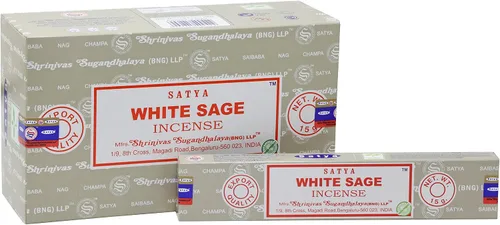 Vista 42 de EARTH Satya Super Hit Yoga Ritual Varillas de incienso de 15 GMS (paquete de 12) (certificado verde) Agarbatti indio perfumado enrollado a mano