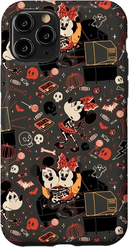 Vista 27 de iPhone 16 Disney Mickey Mouse & Minnie Mouse Scary Sweet Halloween Case