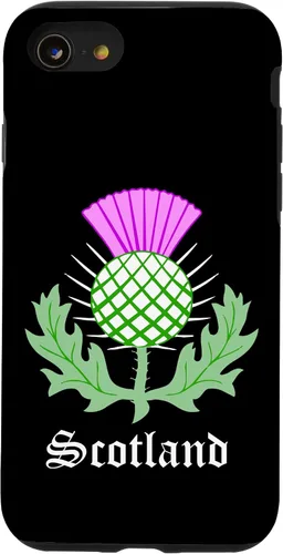 Vista 18 de Scottish Thistle Flower Celtic Symbol Scotland Gifts Case for iPhone 17