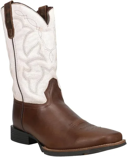 Vista 2 de ROPER Hombres Monterey Square Toe Casual Botas Mid Calf - Azul, Marrón