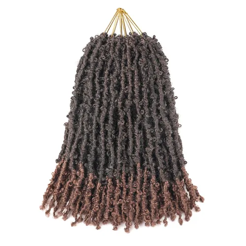 Vista 49 de Superlight Butterfly Locs - Cabello de ganchillo de 12 pulgadas, 6 paquetes