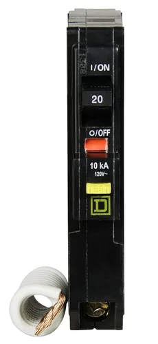 Vista 4 de Square D Terreno Fault disyuntor 20 Amp CD
