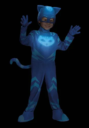 Vista 4 de Disfraz de gato de lujo PJ Masks, Multicolor