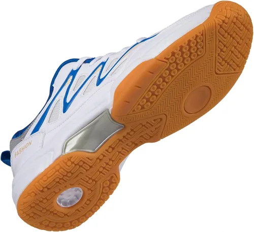 Vista 5 de EADNLY Zapatos de pickleball para hombre, zapatos de bádminton, zapatos de tenis para interiores, zapatos de pista de raquetbol, squash, zapatos