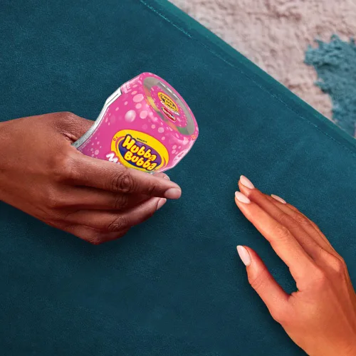 Vista 6 de HUBBA BUBBA Minis SKITTLES Paquetes de Chicle de Globo Saborizado Sin Azúcar, Chicle a Granel Paquete de 6 (240 Piezas)