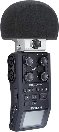 Vista 4 de YOUSHARES H6 - Orejera y espuma para zoom H6 portátil, grabadora práctica para interior y exterior, micrófono (2 unidades)