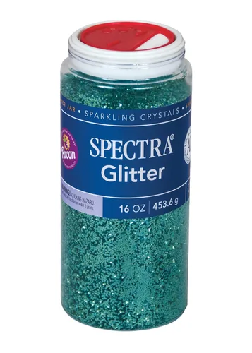 Vista 8 de Spectra Arts & Crafts Purpurina, dorado, 16 onzas, 1 tarro