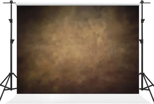 Vista 8 de Kate Fondos de retrato marrón de 7 × 5 pies, fondo abstracto de fotografía de textura de antiguo maestro para fotógrafo, estudio de tela suave