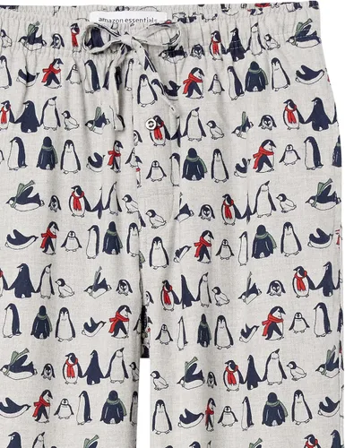 Vista 4 de Tienda Essentials - Pantalón de pijama de franela para hombre (disponible en tallas grandes y para hombre altos)