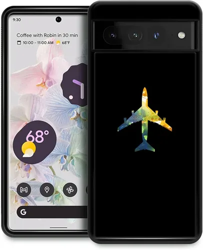 Vista 20 de CARLOCA Funda compatible con Google Pixel 7 Pro, increíble diseño de patrón de luz espacial nebulosa para niñas y niños, a prueba de golpes