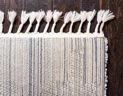 Vista 8 de Unique Loom Hygge Shag Collection - Alfombra moderna de inspiración marroquí con diseño geométrico, felpa y acogedora, rectangular, 8' 0" x 10' 0