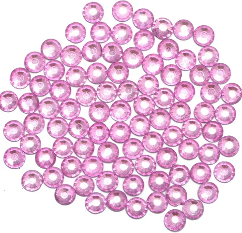 Vista 40 de 4500 unidades de diamantes de imitación de cristal de fijación en caliente con parte trasera plana HotFix gemas de cristal redondas de 0.079 Citrino