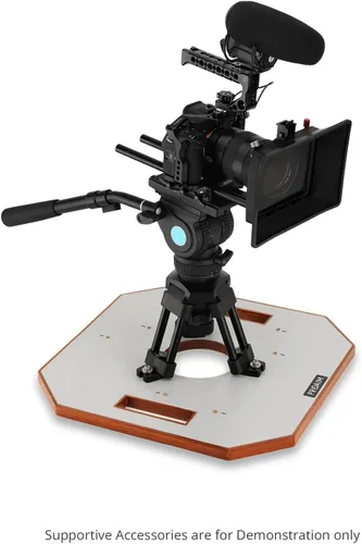 Vista 6 de PROAIM - Soporte de cuenco Hi-Hat de 2.953 in con tablero para disparos de ángulo bajo, 75 kg/165 lb Mounts in tight spaces where tripods can't