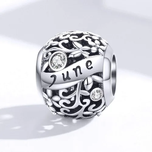Vista 2 de Abalorio de plata de ley 925 para pulsera Pandora