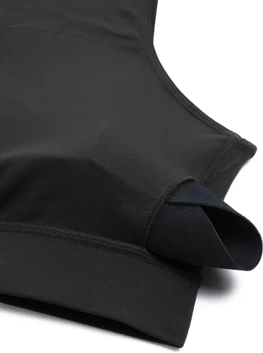 Vista 5 de CRZ YOGA Butterluxe - Brasier deportivo de un hombro para mujer, sin mangas, con una correa, de bajo impacto, asimétrico, para entrenamiento y yoga