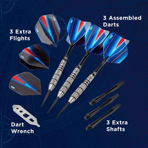 Vista 3 de Viper Sidewinder 80% tungsteno punta de acero dardos