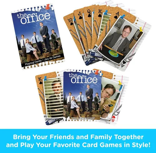 Vista 2 de NMR Distribution, The Office Cast - Juego de cartas
