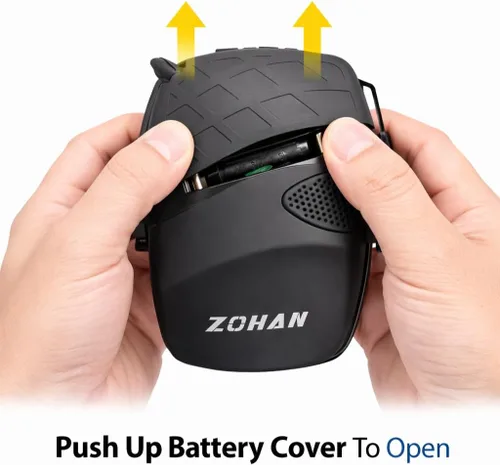 Vista 7 de ZOHAN EM054 Electronic Ear Protection for Shooting Range with Sound Amplification Noise Reduction, Ear Muffs for Gun Range