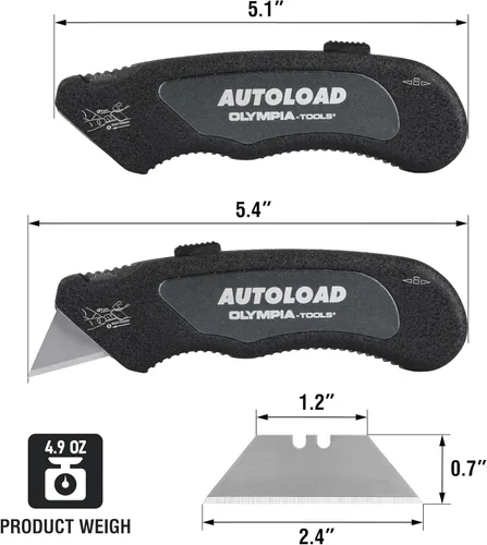 Vista 8 de Olympia Tools 33-183 Turboknife de Autoload