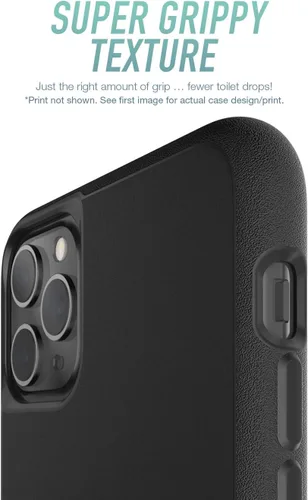 Vista 2 de Smartish - Powered by Plants - iPhone 11 Pro Max Slim Case - Gripmunk [Lightweight + Protective] Thin Cover - Fits iPhone 11 Pro Max
