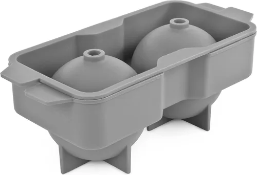 Vista 9 de True Colossal - Bandeja para cubitos de hielo, molde grande de silicona para cubos de 2 pulgadas, fácil de liberar, perfecta para whisky, cócteles