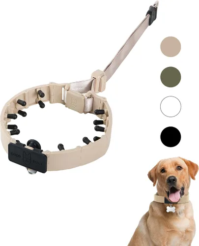 Vista 13 de SVD.PET Collar de punta para perro para entrenamiento sin tirones, hebilla de liberación rápida ajustable para perros pequeños