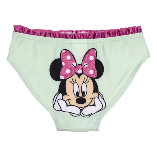 Vista 4 de Bañador Niña Minnie Mouse Turquesa