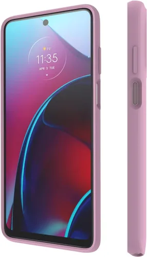 Vista 7 de Motorola Moto G Stylus (2022) Funda Protectora - Ajuste de precisión, elegantes fundas absorbentes de golpes para teléfonos - Rosa atardecer
