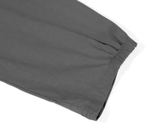 Vista 7 de yoeasy Pantalones capri de lino para mujer, holgados, cómodos, con cintura elástica, con bolsillos