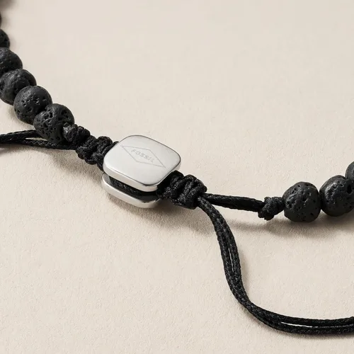 Vista 4 de Fossil para Hombre Wellness pulsera de abalorio