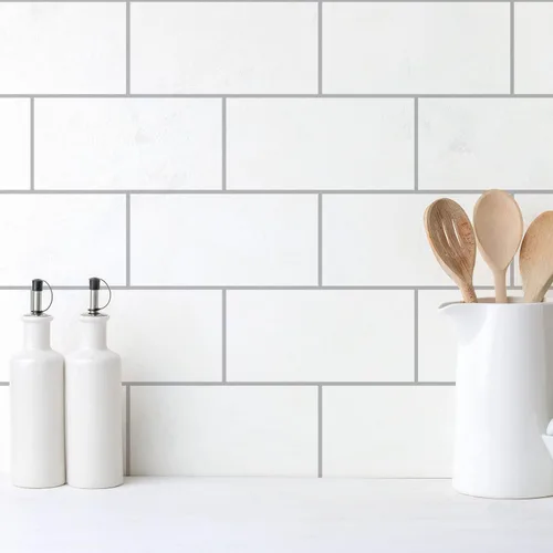 Vista 13 de Adhesivo de vinilo para pared de transferencia de ladrillos para decoración del hogar, despegar y pegar, calcomanías autoadhesivas para salpicaduras