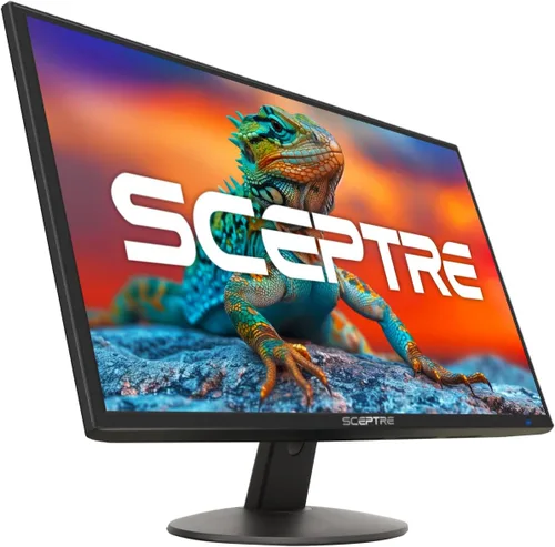 Vista 11 de Sceptre - Monitor LED delgado Prime de 24 pulgadas, 1080p 99% sRGB 2x HDMI VGA con altavoces integrados, color negro máquina