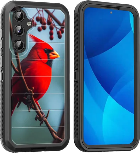 Vista 90 de Funda para Galaxy A15 5G, cuerpo completo, protección contra caídas, a prueba de polvo, resistente de 3 capas, militar, resistente, duradera