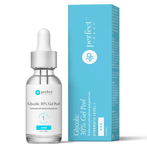 Vista 10 de Gel Peel glicólico, mejorado con retinol y extracto de té verde (10% de fuerza)