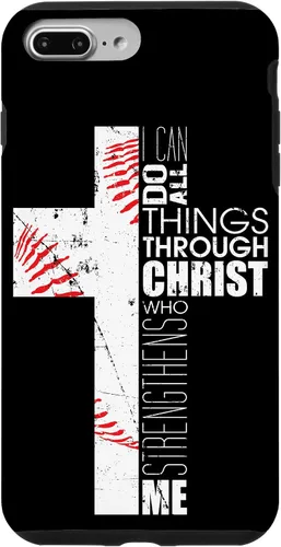 Vista 12 de Fundas de teléfono de béisbol para adolescentes y niños, entrenadores, cristianos, cruz, regalos para iPhone 17