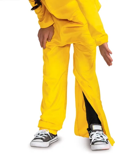 Vista 6 de Disfraz de Pikachu para niños, mono oficial con capucha de Pokemon Pikachu
