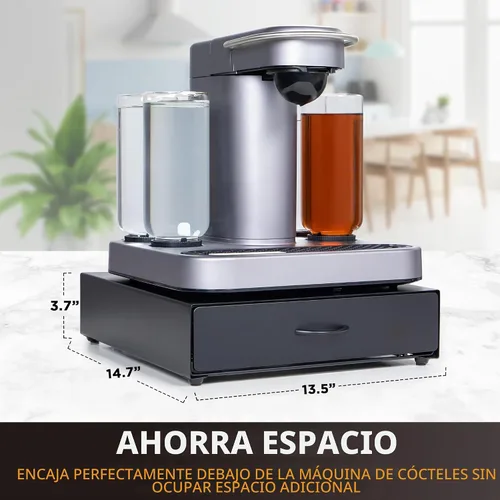 Vista 2 de KSESTOR Cajón de cápsulas, compatible con cápsulas Bartesianas, capacidad